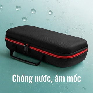Túi Đựng Micro Karaoke EVA Cứng – Túi Bảo Vệ Micro Chống Va Đập, Có Túi Lưới & Khóa Kéo cao cấp