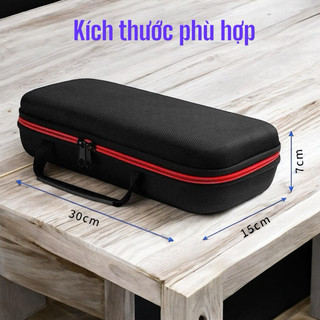 Túi Đựng Micro Karaoke EVA Cứng – Túi Bảo Vệ Micro Chống Va Đập, Có Túi Lưới & Khóa Kéo cao cấp