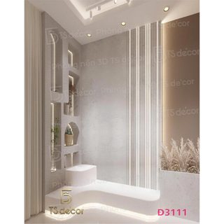 Phông nền livestream TS Decor dạng góc giúp không gian rộng rãi in 3D/5D đủ kích thước