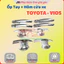 Ốp tay nắm hõm cửa xe Toyora Vios đời 2019 - HIỆN NAY - Mạ Crom cao cấp, sáng bóng