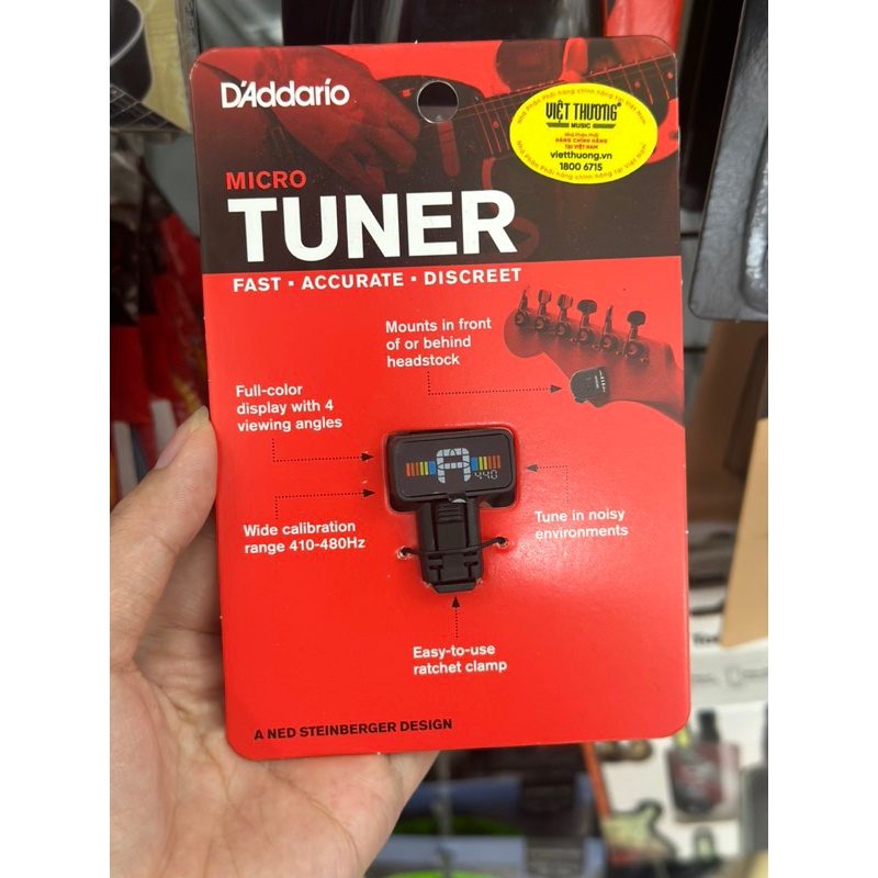 Lên dây, tuner D'ADDARIO PW-CT-12