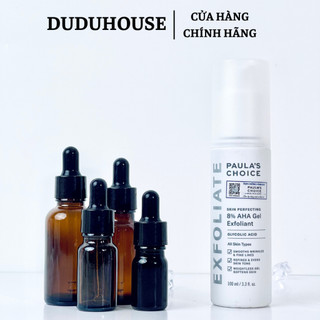 Tẩy tế bào chết hóa học Gel AHA 8% Paula’ Choice Skin Perfecting Sáng Da 30ml Duduhouse