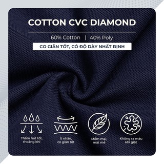 [MÀU MỚI T5] Áo polo nam TRAVIS vải Cotton CVC Diamond cao cấp, nam tính thanh lịch sang trọng - POLOMANOR