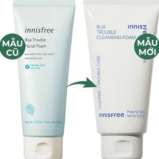 Sữa Rữa Mặt INNISFREE Ngừa Mụn Bija Trouble Facial Foam 150ml
