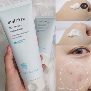 Sữa Rữa Mặt INNISFREE Ngừa Mụn Bija Trouble Facial Foam 150ml