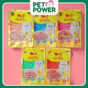 Thức ăn cho mèo Me-O Delite - Pate vị cá ngừ nấu đông - 70g