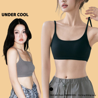 Áo Bra Hở Lưng UNDERCOOL Cotton Co Giãn, Có Mút Ngực,Không Gọng Thoải Mái, Dây Chỉnh Size, Mặc Êm Không Lộ AB47
