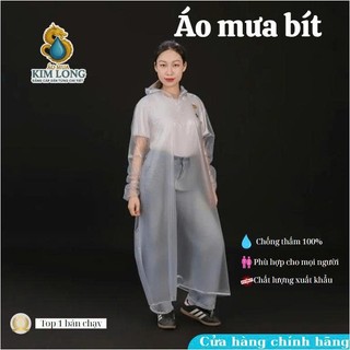 Áo Mưa Ít Kỉ Có Khẩu Trang - Áo Mưa Bít Một Người Chính Hãng - Chất Lượng