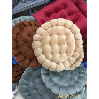 Đệm ngồi bệt vải nhung cao cấp kiểu nhật 45*45cm