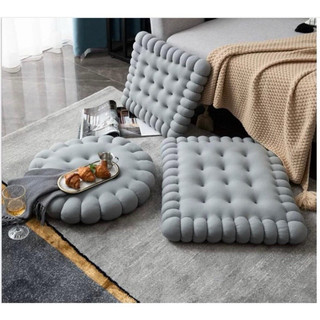 Đệm ngồi bệt vải nhung cao cấp kiểu nhật 45*45cm