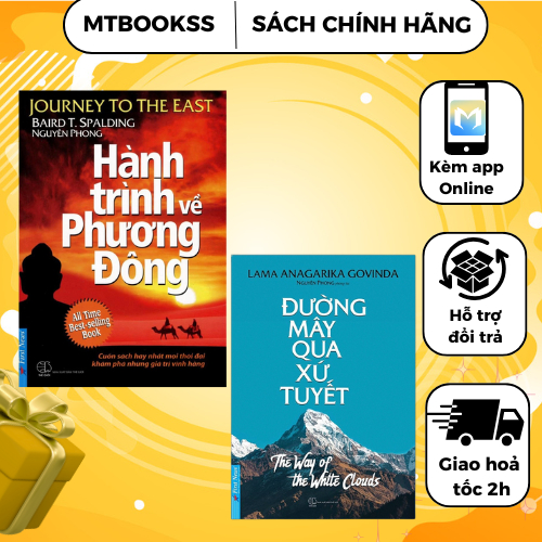 Sách - Combo Đường Mây Qua Xứ Tuyết + Hành Trình Về Phương Đông (bìa mềm)