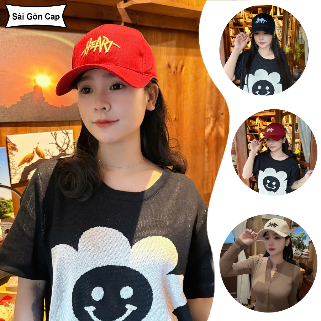 Mũ Lưỡi Trai HEART | Nón Kết Thời Trang Cao Cấp