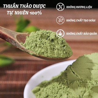 Bột mặt nạ tía tô nguyên chất giúp giảm mụn, ngừa sưng viem, hỗ trọ sáng da, mờ nám, giảm tàn nhang bịch 100gram
