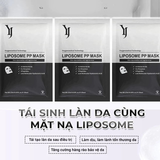 [HÀNG CÔNG TY] Mặt nạ phục hồi, tái tạo da Yuejin Liposome PP Mask (1 hộp 10 miếng)