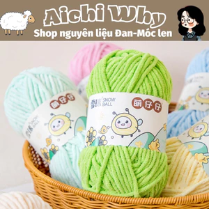Len Nhung Mèo 6mm cuộn to 100g
