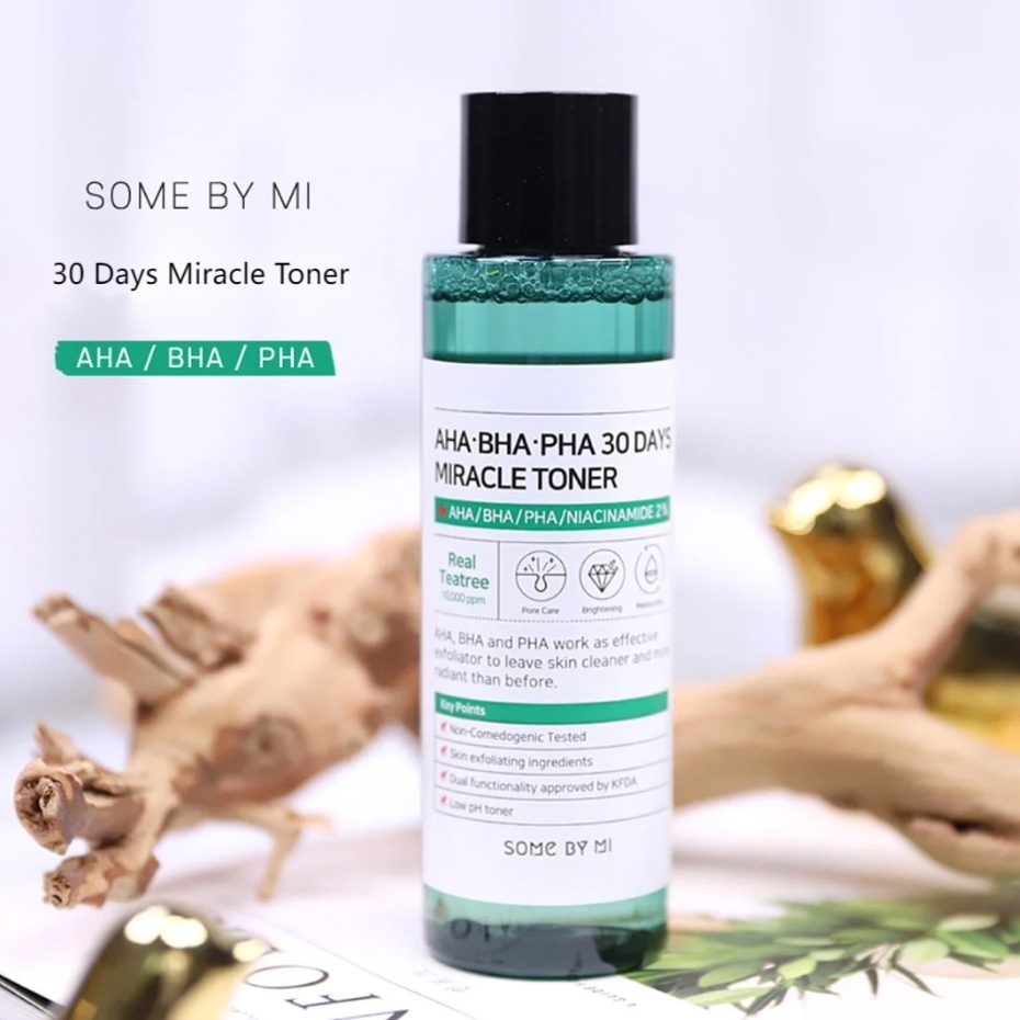 Nước hoa hồng SOME BY MI Aha Bha Pha 30 Days Miracle Toner 150ml SOME BY MI Aha Bha Pha 30 Days Miracle Toner