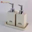 Bình Sứ Đựng Sữa Tắm, Nước Rửa Tay, Dầu Gội Gốm Bát Tràng Dùng Cho Khách sạn, Bình Sứ Dáng Chữ Nhật