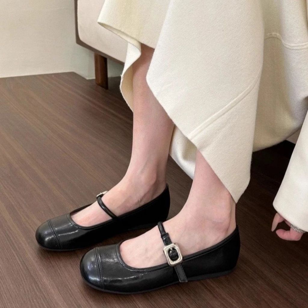 Giày Búp Bê Mary Jane Nữ, Giày Nữ Búp Bê Mềm Nhẹ Chuẩn Style Hàn Quốc N03 || AnshoesDynasty