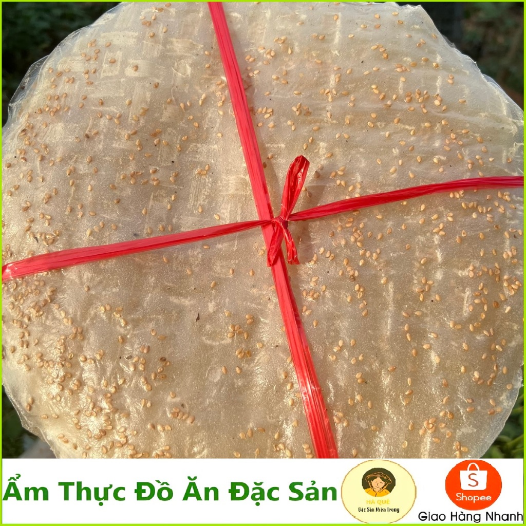 Bánh Tráng Nướng Mè Ràng 10 Cái,Bánh Tráng Loại 1 - Ẩm Thực Đồ Ăn Đặc Sản