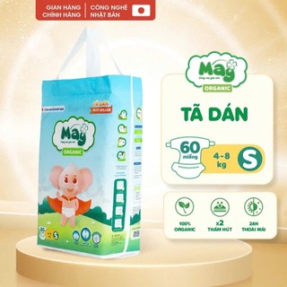[Ko Quà] Bỉm Quần Mây Organic Siêu Mỏng, Chống Hăm, Thấm Hút Tốt Size S,M,L,XL,XXL Cho Bé