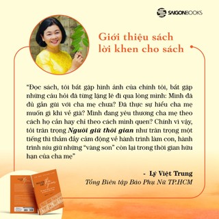 Sách - Người Giữ Thời Gian - Bí Quyết Giúp Cha Mẹ An Nhiên Tuổi Vàng - Lê Thị Thanh Lâm
