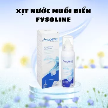 Xịt muối biển Fysoline (nước muối dạng xịt) phòng ngừa khô mũi, vệ sinh mũi hằng ngày SHOPBEBAO