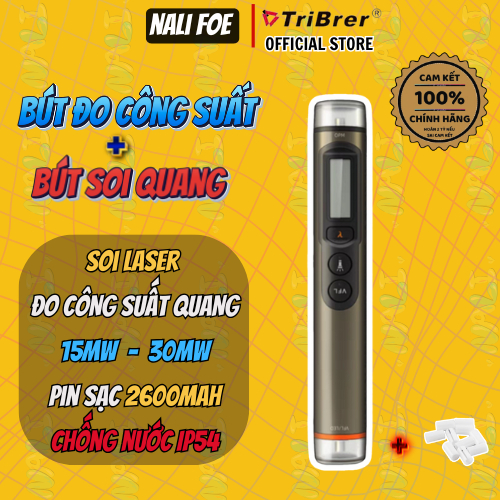 Bút Đo Công Suất Quang Chính Hãng Tribrer Tặng Sạc + 3 đầu sứ thay thế ...