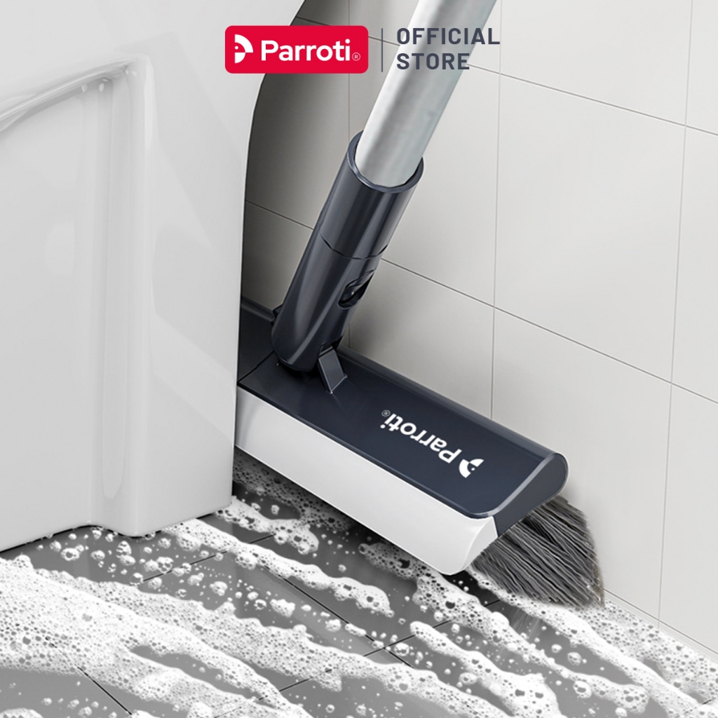Cây chà sàn nhà tắm, chổi cọ sàn và gạt nước 2 trong 1– Parroti Easy ES04