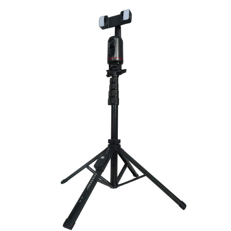 Combo Gậy Chụp Ảnh Yunteng XC 90 và Gimbal Q02 Xoay 360° Tự Động - Phụ Kiện Quay Vlog, Livestream