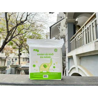 Combo 2 bịch khăn vải khô đa năng cao cấp Mây organic 800g mềm mỏng nhẹ