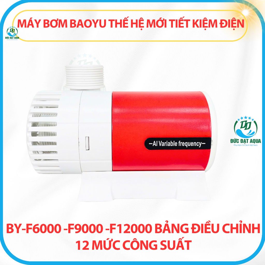 Máy Bơm BaoYu Thế Hệ Mới Tiết Kiệm Điện BY-F6000 -F9000 -F12000 bảng Điều Chỉnh 12 Mức 2