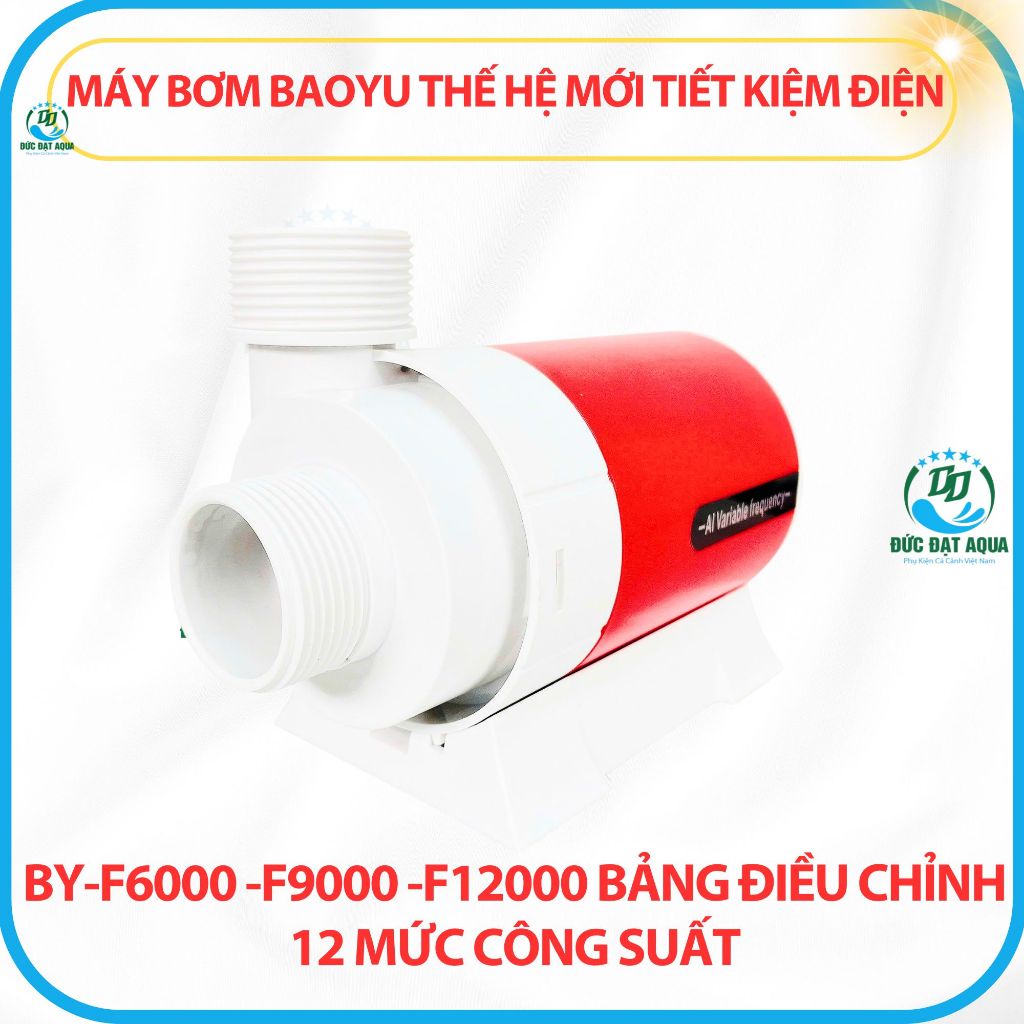 Máy Bơm BaoYu Thế Hệ Mới Tiết Kiệm Điện BY-F6000 -F9000 -F12000 bảng Điều Chỉnh 12 Mức 4
