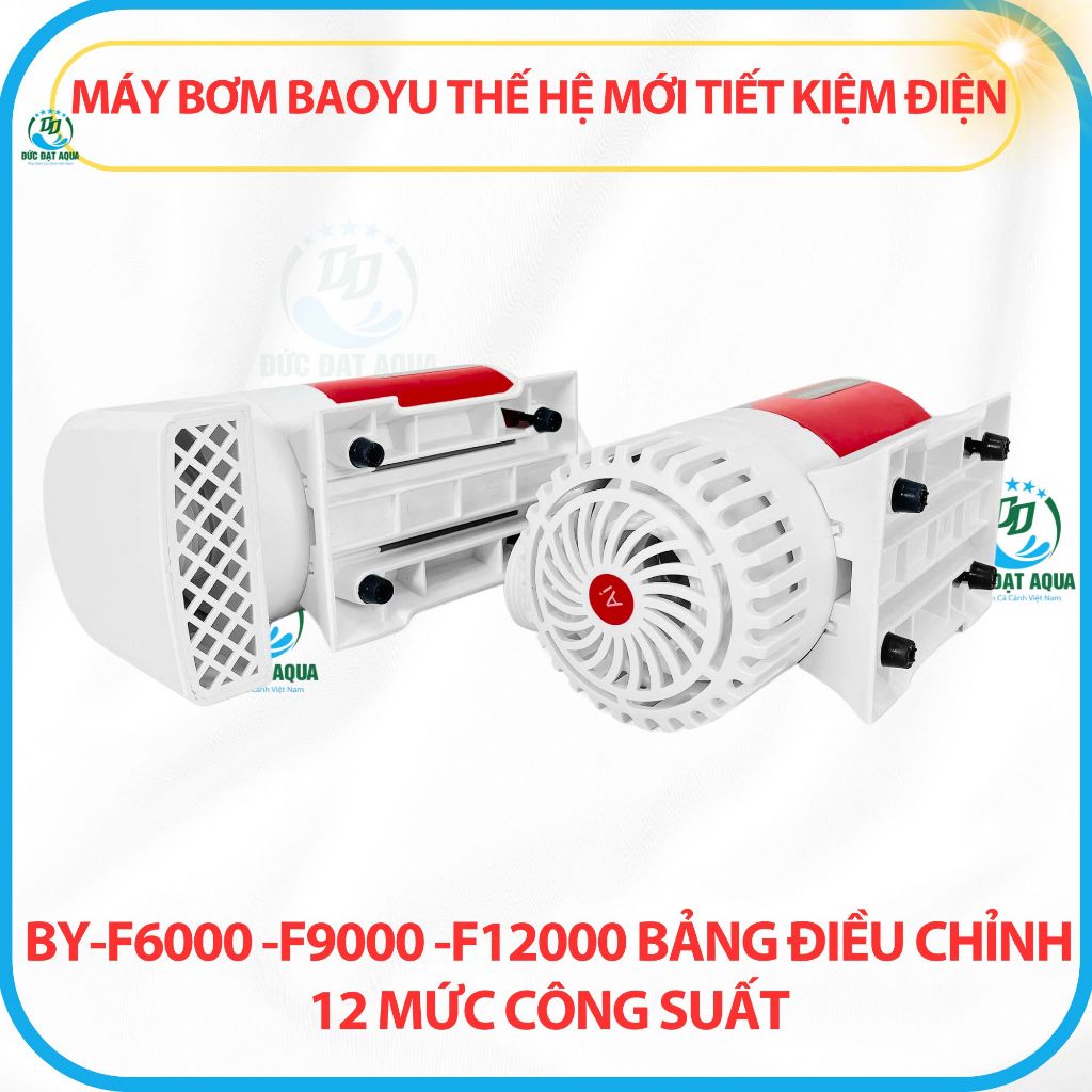 Máy Bơm BaoYu Thế Hệ Mới Tiết Kiệm Điện BY-F6000 -F9000 -F12000 bảng Điều Chỉnh 12 Mức 3