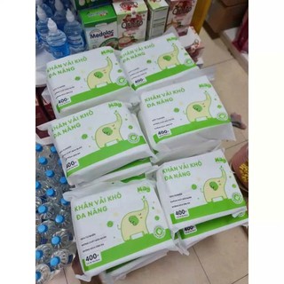 Combo 2 bịch khăn vải khô đa năng cao cấp Mây organic 800g mềm mỏng nhẹ