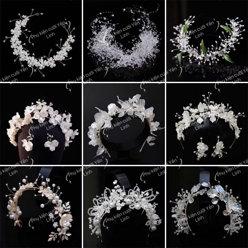 🔥🔥🔥Bờm cài tóc cô dâu đơn giản xinh nhẹ nhàng -TT2357|PHUKIENCUOIYENLINH