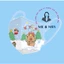 Khẩu Trang Hoạt Hình Noel Cho Bé 4-12T