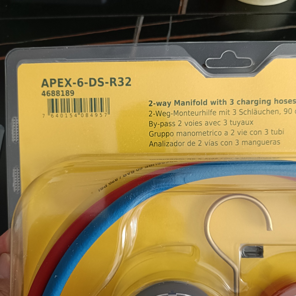ĐỒNG HỒ SẠC GA R32/R410A REFCO MODEL APEX-6-DS-R32 SẢN XUẤT TẠI THỤY SĨ