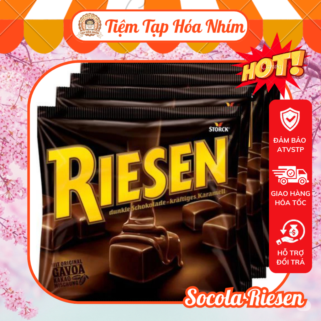 Kẹo socola Riesen Storck Đức 377g (3 loại) | Shopee Việt Nam