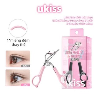 [UKISS] Dụng Cụ Uốn Mi Kèm Đệm Cao Su Thay Thế Bấm Mi Cong Tự Nhiên, Dễ Dùng