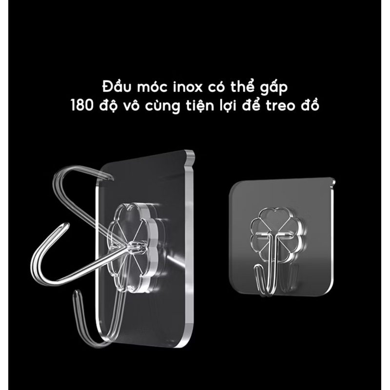 Móc dán tường chịu lực chịu nhiệt tốt tiện lợi cho gia đình