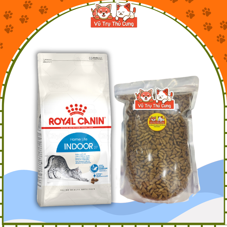 (Túi Chiết) Hạt cho Mèo trưởng thành Royal Canin Indoor