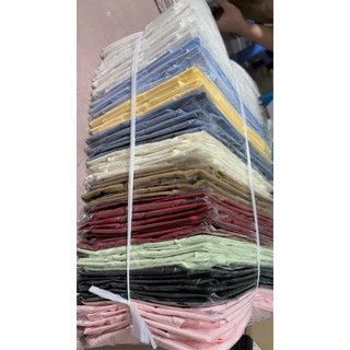 Áo sơ mi tay ngắn cổ đức phối nơ to thắt eo basic, dễ phối đồ NAQ026
