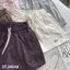 Quần short cotton nữ basic cạp chun mùa hè thoáng mát - SANA CLOSET