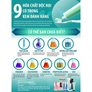 Kem đánh răng hữu cơ cho trẻ em Buccotherm Baby/ Kid Toothpaste 50ml