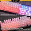 Keycap topographic 4.0 Sakura xuyên led vân gradient nhựa pbt dùng cho bàn phím cơ