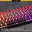 Keycap topographic 4.0 Black Red xuyên led vân gradient nhựa pbt dùng cho bàn phím cơ