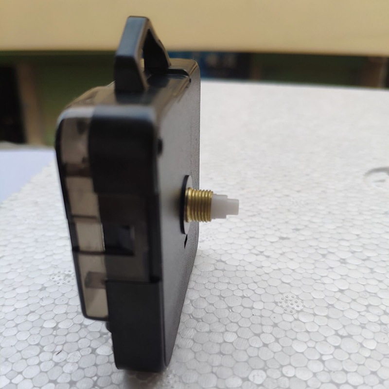 Máy đồng hồ treo tường kim trôi liên tục kèm bộ kim đỏ xoắn trục đồng 5.5mm