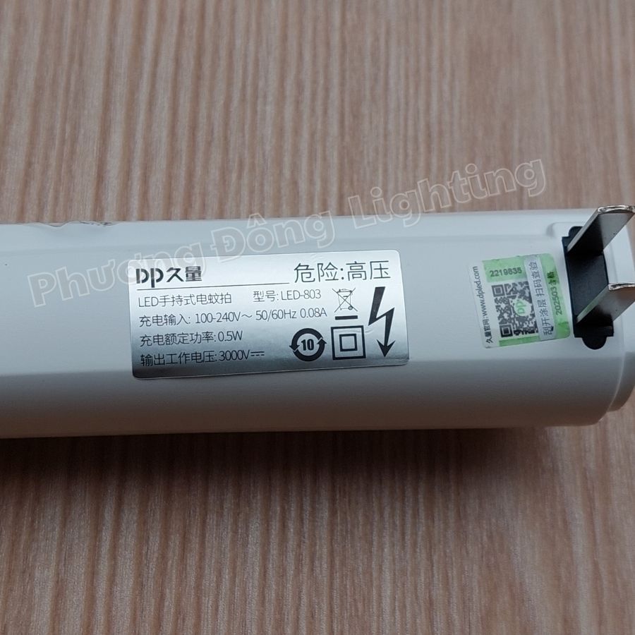 Vợt bắt muỗi Cao cấp DP 803 Mặt lưới Chống Giật Bắt Muỗi hiệu quả