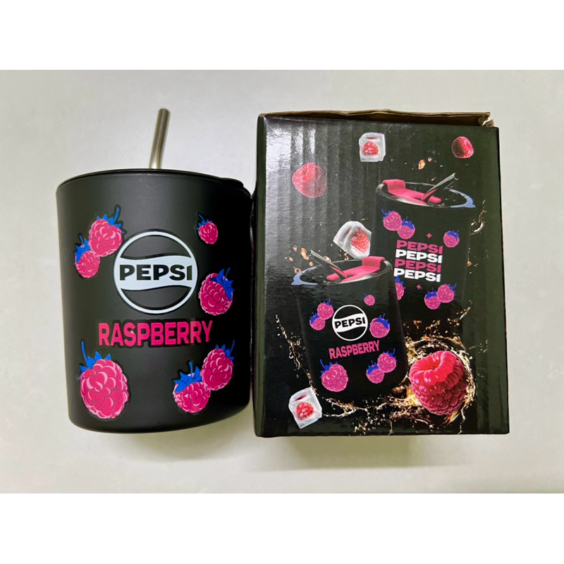 Ly sứ Pepsi RaspBerry (kèm nắp & ống hút) | Shopee Việt Nam