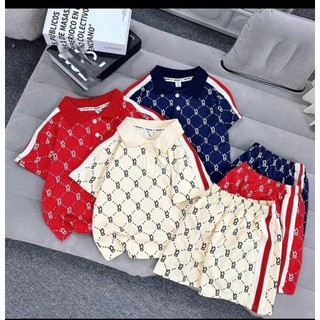 BỘ CỔ TRỤ CHỮ B CHO BÉ TRAI ĐEN ĐỎ TRẮNG SIZE 6-18KG